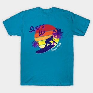 Surfs Up Venice Beach T-Shirt